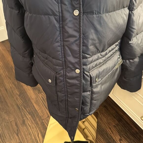NWOT Lauren, Ralph Lauren Faux Fur Trim Down & Feather Puffer Coat - Picture 5 of 11